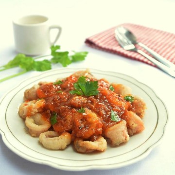  Calamari Siram Saus Salsa