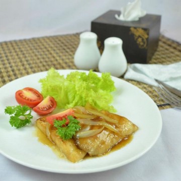  Fillet Dori Bakar Saus Madu