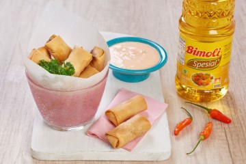 Lumpia Saus Yoghurt Lemon