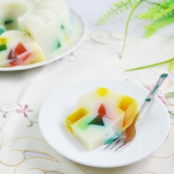 Puding Susu Ala Mozaik