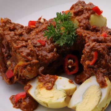 Rendang Ayam dan Telur