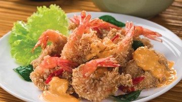 Salted Egg Yolk Prawn