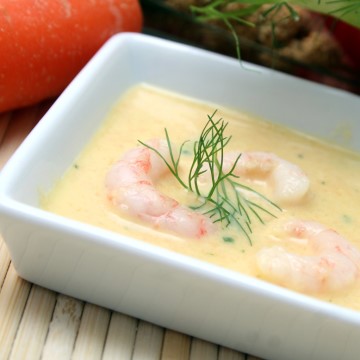 Soup Susu Udang Dengan Cocciolini