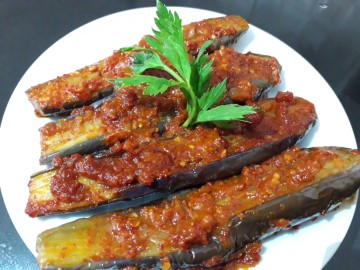  Terong Balado ala Ibu Anya - Depok