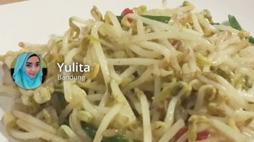  Tumis Tauge Ikan Asin ala Ibu Yulita