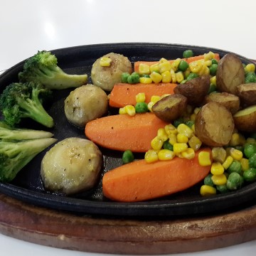  Veg on The Hotplate